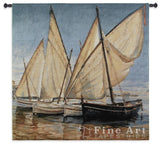 White Sails II Small Wall Tapestry
