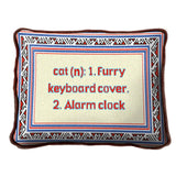 Cat Definition Pillow