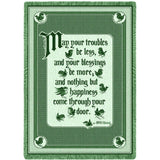 House Blessing Hunter Blanket
