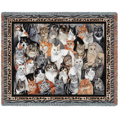 Purrfect Cats Blanket