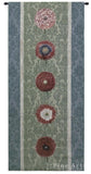 Floating Botanls Green Wall Tapestry