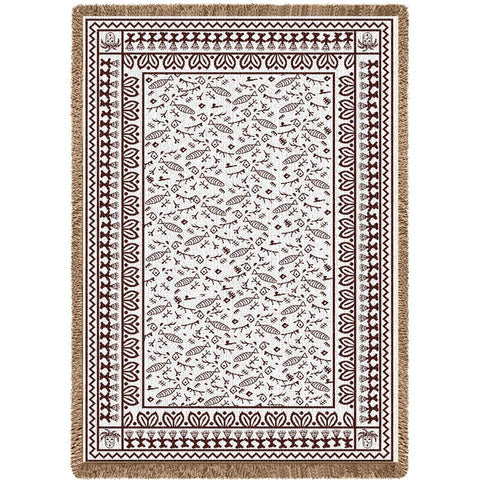Map Of The World Large Wall Tapestry