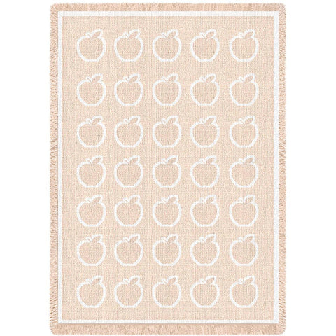 Apples Natural Blanket