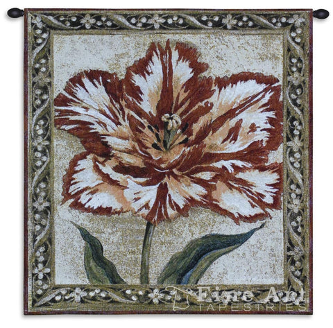 Tulip Unveiled II Wall Tapestry