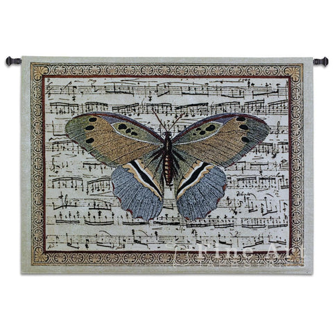 Butterfly Dance II Large Wall Tapestry