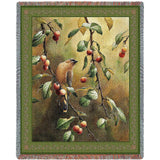 Cherry Chase Tapestry Blanket