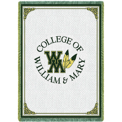 College of William and Mary Logo 2 Stadium Blanket