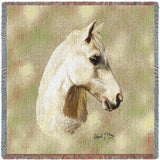 Welsh Pony Headshot Small Blanket