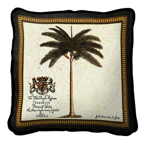Royal Palm Fred (C) Pillow