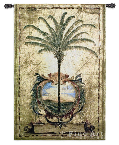 Sunset Palm Wall Tapestry