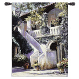 Balcony De La Flora Wall Tapestry