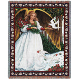 Angel with Doves Blanket