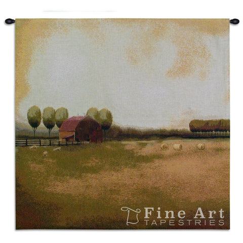 Rural Landscape II Small Wall Tapestry