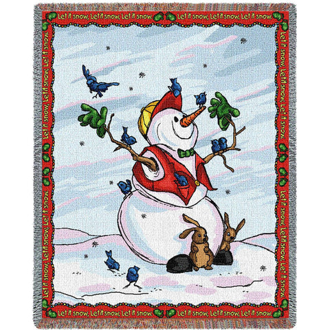 Let It Snow (Man) Blanket
