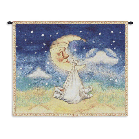 Nighty Night Wall Tapestry With Rod