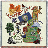 New Hampshire State Small Blanket