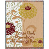 Chrysanthemums III Blanket