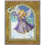 Lavender Angel Blanket