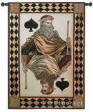 King Spades Wall Tapestry
