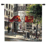 Corner Cafe Wall Tapestry