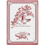 Matrimony Cranberry and Pink Blanket
