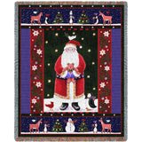 Midnight Santa Blanket