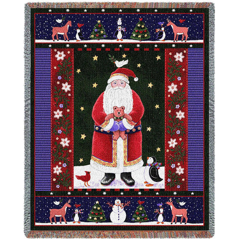 Midnight Santa Blanket