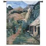 Street in Tahiti Wall Tapestry