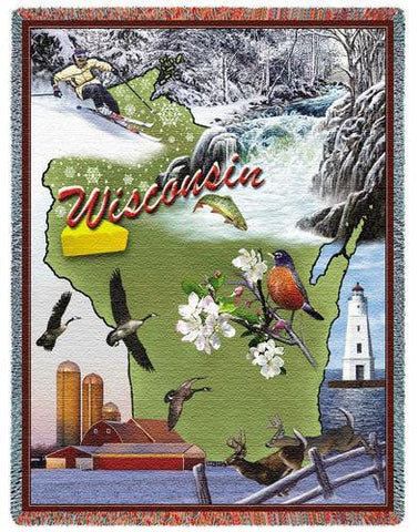 Wisconsin 2 Blanket