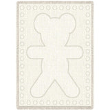 Big Teddy Natural Small Blanket