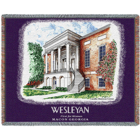 Wesleyan College Alumni Center Stadium Blanket
