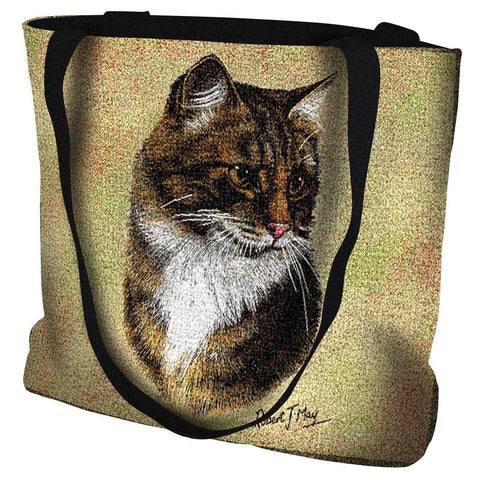 Brown Tabby Bag Tote Bag