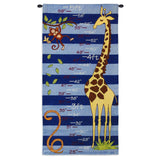 Growth Chart Wall Tapestry With Rod