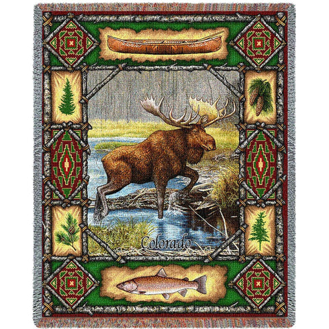 Colorado Moose Lodge Blanket