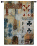 Poker Abstract Wall Tapestry