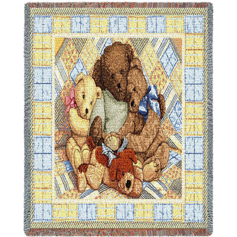Bear Hugs Mini Blanket