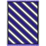 Spirit Blue Gray and White Blanket