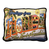 Greetings From Florida Pillow
