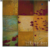 Poppy Nine Patch Large Wall Tapestry