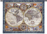 A New And Accurate Map Small Wall Tapestry