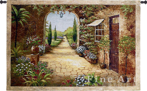 Secret Garden I Wall Tapestry