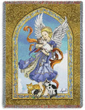 Angel and Cats Blanket