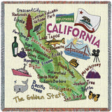 California State Small Blanket