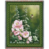 Hollyhock Hummer Blanket