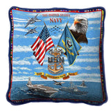 Navy Chiefs Pillow