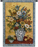 Suzanne's Blue And White Small Wall Tapestry