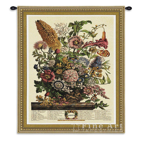 August Botanical Wall Tapestry