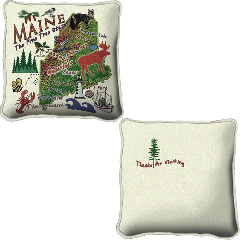 Maine State Pillow