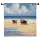 Restful Moorings Small Wall Tapestry