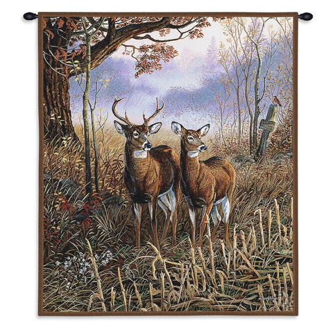 Country Treasures Wall Tapestry With Rod